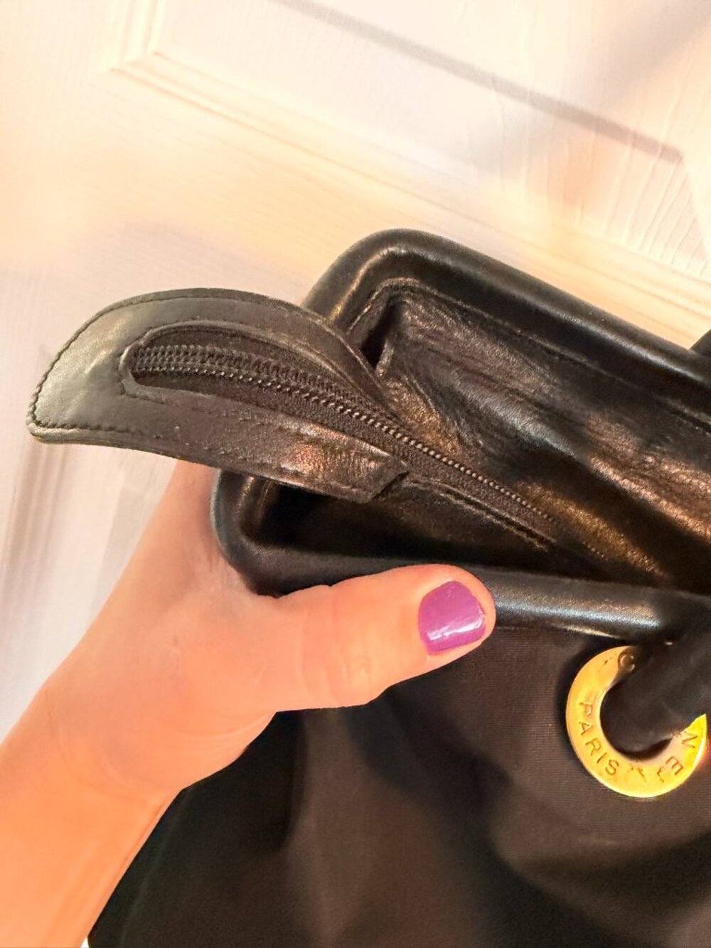 Celine Paris Nylon Tote Bag - Picture 9 of 13